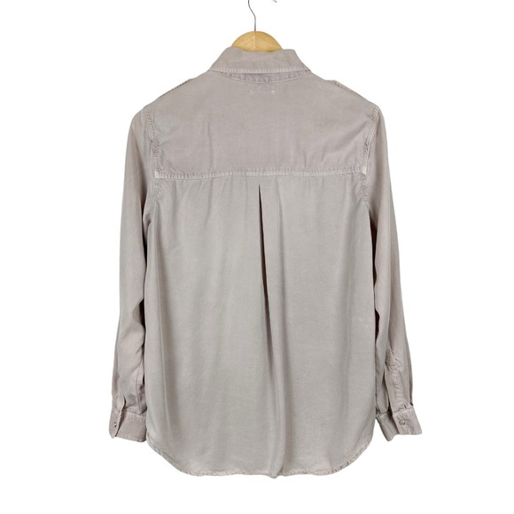 HOLDING HORSES Dimanche Button Down Shirt with Pearl Snap Buttons Size XS - Picture 8 of 13